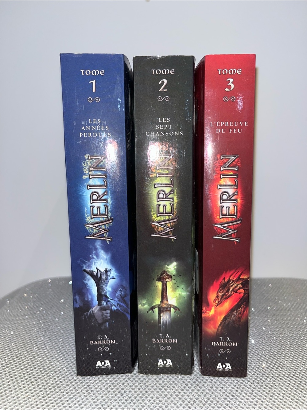 Merlin Tome 1-3 Box Set - Blue, Green & Red Editions 2013